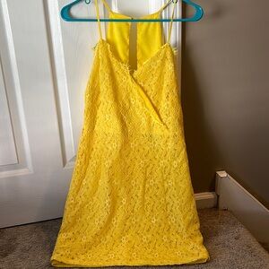 NWOT yellow dress